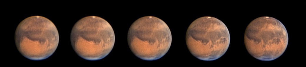Mars rotation